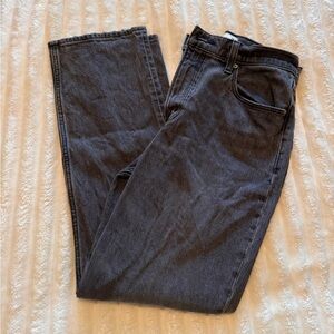 Abercrombie & Fitch Dark Gray Straight Jeans